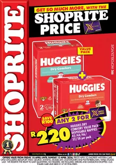 Shoprite catalogue in Kirkwood | Shoprite Price Huggies Western Cape 10 April - 12 April | 2026-04-10T00:00:00.000Z - 2026-04-12T00:00:00.000Z