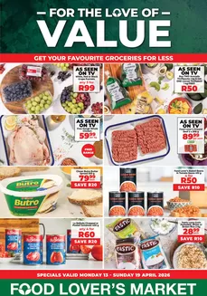 Food Lover's Market catalogue | Western Cape - 13 - 19 April 2026 | 2026-04-12T00:00:00.000Z - 2026-04-19T00:00:00.000Z