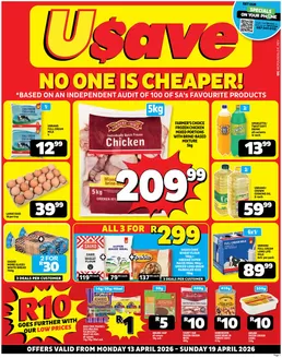 Usave catalogue | Wcusavepricesavings13apr19apr2026 | 2026-04-13T00:00:00.000Z - 2026-04-19T00:00:00.000Z