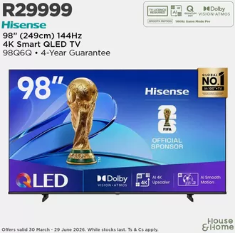 House & Home catalogue | House & Home weekly specials | 2026-03-30T00:00:00.000Z - 2026-06-29T00:00:00.000Z