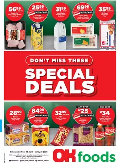 OK Foods catalogue in Durban | Current deals and offers | 2026-04-15T00:00:00.000Z - 2026-04-23T00:00:00.000Z