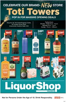 Checkers Hyper catalogue in Strand | Checkers LiquorShop Toti Towers Store Opening 16 April | 2026-04-15T00:00:00.000Z - 2026-05-03T00:00:00.000Z
