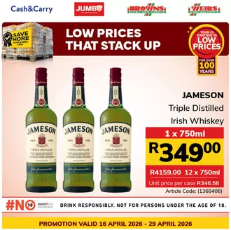Jumbo catalogue in  | Jumbo weekly specials | 2026-04-16T00:00:00.000Z - 2026-04-29T00:00:00.000Z