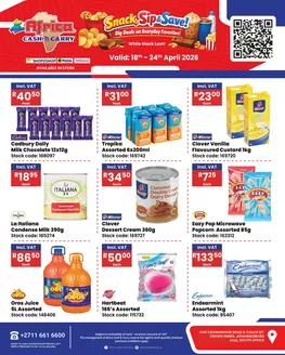 Africa Cash & Carry catalogue in  | Saturday Promo | 2026-04-18T00:00:00.000Z - 2026-04-24T00:00:00.000Z