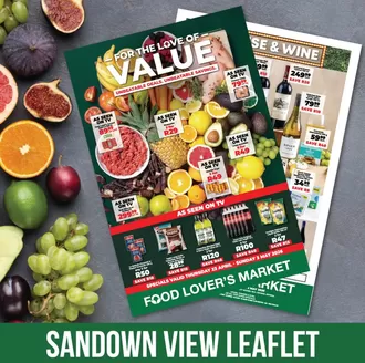 Food Lover's Market catalogue in  | For the Love of Value Sandown 23April 3 May 2026 | 2026-04-22T00:00:00.000Z - 2026-05-03T00:00:00.000Z