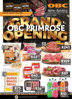 OBC Meat & Chicken catalogue in East London | OBC Meat Chicken weekly specials | 2026-04-23T00:00:00.000Z - 2026-05-01T00:00:00.000Z