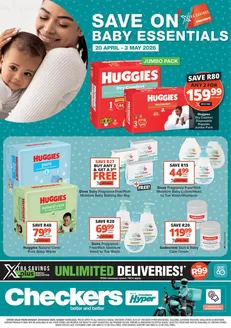 Checkers Hyper catalogue in Aliwal North | Checkers Baby Promotion 20 April | 2026-04-19T00:00:00.000Z - 2026-05-03T00:00:00.000Z