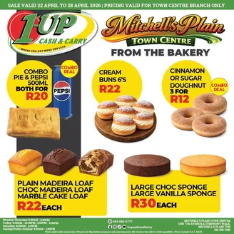 1UP catalogue in Lichtenburg | Current special promotions | 2026-04-22T00:00:00.000Z - 2026-04-28T00:00:00.000Z