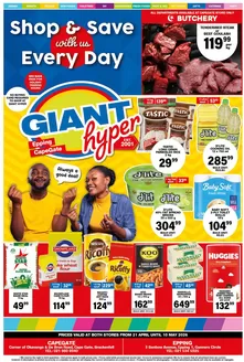 Giant Hyper catalogue in Lichtenburg | GIANT SHOP & SAVE WEB APRIL 2026 | 2026-04-21T00:00:00.000Z - 2026-05-10T00:00:00.000Z