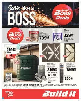 Build It catalogue in Nquthu | Current bargains and offers | 2026-04-24T00:00:00.000Z - 2026-05-09T00:00:00.000Z