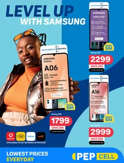 PEP CELL catalogue in Queensburgh | Level up with Samsung | 2026-04-24T00:00:00.000Z - 2026-05-26T00:00:00.000Z