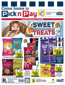 Pick n Pay catalogue in  | Sweet Dreams Are Made Of Treats | 2026-04-22T00:00:00.000Z - 2026-05-03T00:00:00.000Z