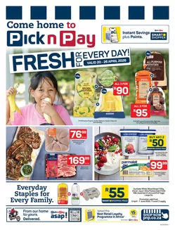 Pick n Pay catalogue in  | Fresh For Every Day! | 2026-04-22T00:00:00.000Z - 2026-04-26T00:00:00.000Z