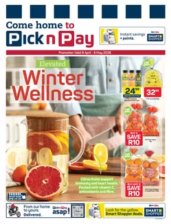 Pick n Pay catalogue in  | Winter Wellness | 2026-04-22T00:00:00.000Z - 2026-05-08T00:00:00.000Z
