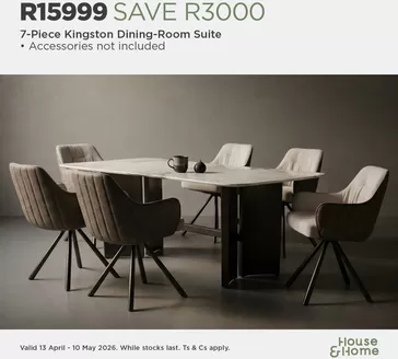 House & Home catalogue | House & Home weekly specials | 2026-04-13T00:00:00.000Z - 2026-05-10T00:00:00.000Z