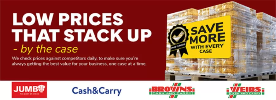 Jumbo catalogue in Uitenhage | Top deals for all customers | 2026-04-25T00:00:00.000Z - 2026-05-09T00:00:00.000Z