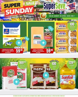 Super Save catalogue in Boshof | Top deals and discounts | 2026-04-26T00:00:00.000Z - 2026-04-26T00:00:00.000Z
