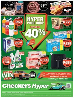 Checkers Hyper catalogue in Pietermaritzburg | Great offer for all customers | 2026-04-26T00:00:00.000Z - 2026-05-10T00:00:00.000Z