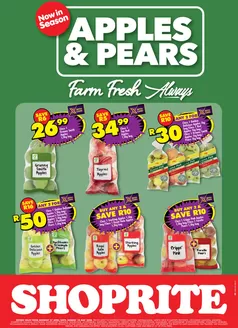 Shoprite catalogue | Shoprite Apples and Pears Gauteng 27 April - 10 May | 2026-04-27T00:00:00.000Z - 2026-05-10T00:00:00.000Z