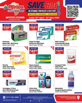 Africa Cash & Carry catalogue | Saturday Promo | 2026-04-25T00:00:00.000Z - 2026-05-01T00:00:00.000Z