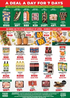 Food Lover's Market catalogue | 7 Day Deals - 27 Apr -03 May | 2026-04-26T00:00:00.000Z - 2026-05-03T00:00:00.000Z