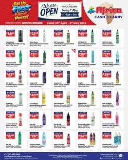 Africa Cash & Carry catalogue | Weekly Promo | 2026-04-30T00:00:00.000Z - 2026-05-06T00:00:00.000Z