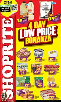Shoprite catalogue | Shoprite Low Price Bonanza KwaZulu-Natal 30 April - 3 May | 2026-04-30T00:00:00.000Z - 2026-05-03T00:00:00.000Z