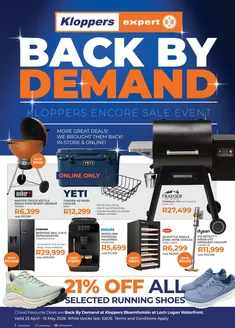 Expert Kloppers catalogue | Back By Demand | 2026-05-04T00:00:00.000Z - 2026-05-10T00:00:00.000Z