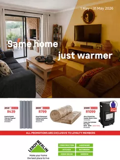 Leroy Merlin catalogue | Same home, just warmer | 2026-05-04T00:00:00.000Z - 2026-05-31T00:00:00.000Z