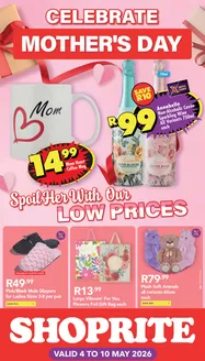 Shoprite catalogue in Alice | Shoprite Mothers Day Deals - 4 to 10 May | 2026-05-04T00:00:00.000Z - 2026-05-10T00:00:00.000Z