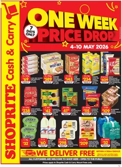 Shoprite catalogue in Alice | Shoprite Cash Carry One Week Price Mount Frere - 4 to 10 May | 2026-05-04T00:00:00.000Z - 2026-05-10T00:00:00.000Z