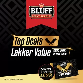 Bluff Meat Supply catalogue in Alice | Bluff Meat Supply weekly specials | 2026-05-05T00:00:00.000Z - 2026-05-10T00:00:00.000Z