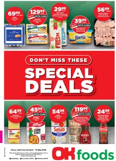 OK Foods catalogue | Discounts and promotions | 2026-04-24T00:00:00.000Z - 2026-05-10T00:00:00.000Z