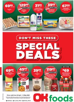 OK Foods catalogue | Top offers for smart savers | 2026-04-24T00:00:00.000Z - 2026-05-10T00:00:00.000Z
