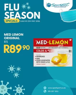 Sparkport catalogue in Ga-Shongwane | Flu Season Specials | 2026-05-06T00:00:00.000Z - 2026-05-15T00:00:00.000Z