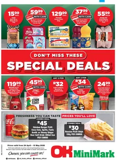 OK MiniMark catalogue | OK MiniMark weekly specials | 2026-04-24T00:00:00.000Z - 2026-05-10T00:00:00.000Z