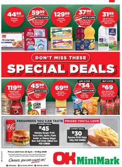 OK MiniMark catalogue | Great offer for bargain hunters | 2026-04-24T00:00:00.000Z - 2026-05-10T00:00:00.000Z
