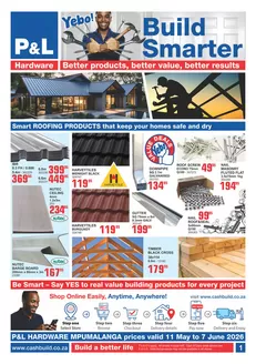 Cashbuild catalogue | Special offers for you | 2026-05-11T00:00:00.000Z - 2026-06-07T00:00:00.000Z