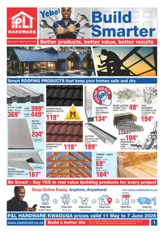 Cashbuild catalogue | New offers to discover | 2026-05-11T00:00:00.000Z - 2026-06-07T00:00:00.000Z