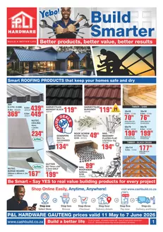 Cashbuild catalogue | Exclusive bargains | 2026-05-11T00:00:00.000Z - 2026-06-07T00:00:00.000Z