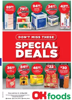 OK Foods catalogue in Clocolan | OK Foods weekly specials | 2026-05-13T00:00:00.000Z - 2026-05-24T00:00:00.000Z