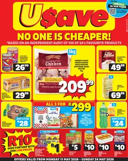 Usave catalogue | Ncusavepricesavings11may24may2026 | 2026-05-11T00:00:00.000Z - 2026-05-24T00:00:00.000Z