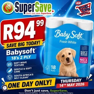 Super Save catalogue | Discover attractive offers | 2026-05-14T00:00:00.000Z - 2026-05-14T00:00:00.000Z