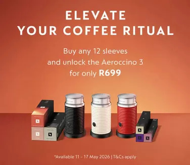 Nespresso catalogue | Elevate Your Coffee Ritual | 2026-05-14T00:00:00.000Z - 2026-05-17T00:00:00.000Z