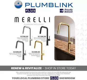 Plumblink catalogue | Plumblink Sale | 2026-05-14T00:00:00.000Z - 2026-06-30T00:00:00.000Z