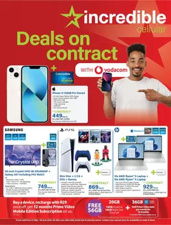 Incredible Connection catalogue | Deals On Contract With Vodacom | 2026-05-14T00:00:00.000Z - 2026-06-08T00:00:00.000Z