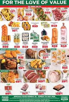 Food Lover's Market catalogue in  | Inland - 18 - 24 May 2026 | 2026-05-17T00:00:00.000Z - 2026-05-24T00:00:00.000Z