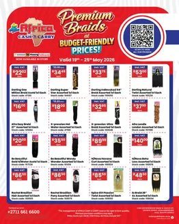 Africa Cash & Carry catalogue | Tuesday Promo | 2026-05-19T00:00:00.000Z - 2026-05-25T00:00:00.000Z