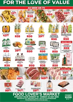 Food Lover's Market catalogue | Eastern Cape - 18 - 24 May 2026 | 2026-05-17T00:00:00.000Z - 2026-05-24T00:00:00.000Z