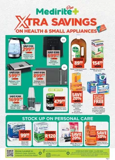MediRite catalogue in Potchefstroom | Xtra Savings On Health & Small Appliances | 2026-05-18T00:00:00.000Z - 2026-06-14T00:00:00.000Z